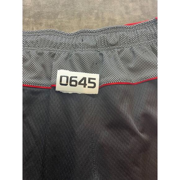 And1 Mens Size XL Basketball Gym‎ Workout Shorts Gray Red Trim Drawstring - Picture 6 of 6